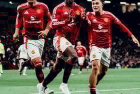 Kobbie Mainoo scored a stunner for Manchester United against Lyon