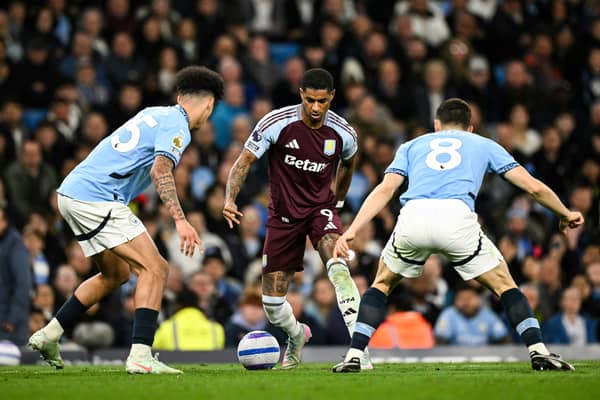 Marcus Rashford scored for Aston Villa against Man City
