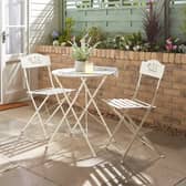 This quaint bistro set from Dunelm costs just £79