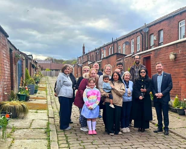 Tired of the area outside their homes being used as a dumping ground, many of those living on Rock Avenue and Raimond Street in Halliwell, Bolton decided to make a change