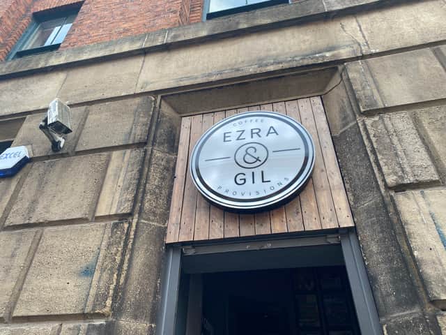 I tried Ezra & Gil in the Northern Quarter 