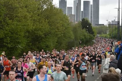 Thousands of runners from all over the world are expected to take part in this Sunday's Manchester Marathon. 