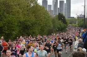 Thousands of runners from all over the world are expected to take part in this Sunday's Manchester Marathon. 