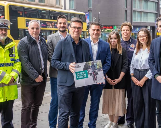 Greater Manchester Food Delivery Charter signed by three major food companies
