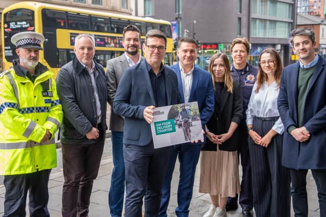Greater Manchester Food Delivery Charter signed by three major food companies