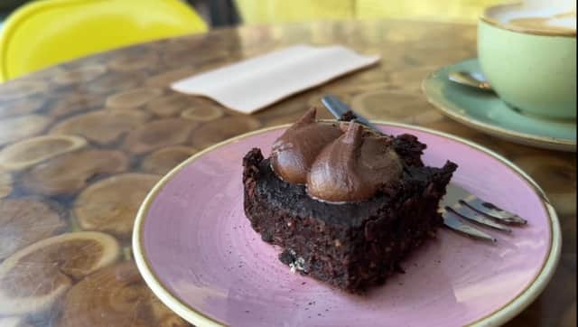 Brownie from Nibble NQ located on Oldham Street