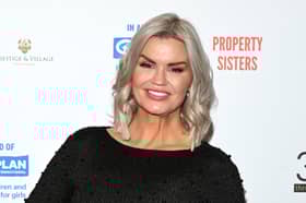 Kerry Katona attends the Inspiration Awards For Women 2024  at the The Landmark Hotel on March 22, 2024 in London, England.