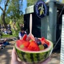 Watermelon fruit bowl from Have a Banana Trading Company