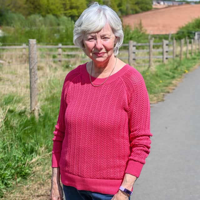 Local Eileen Thompson,77, has lived in Burton Green 6 years.