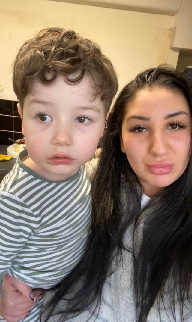 Sila Buyuktemur, who lives in Wythenshawe, had been told she cannot have specially-adapted equipment for her son Luca