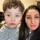 Sila Buyuktemur, who lives in Wythenshawe, had been told she cannot have specially-adapted equipment for her son Luca