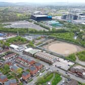 Holt Town, seen from the air, as a massive development blueprint is signed off
