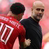 Man City are working on a deal to sign Morgan Gibbs-White in the summer transfer window