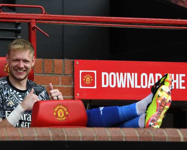 Aaron Ramsdale has been linked with a move to Man Utd this summer.