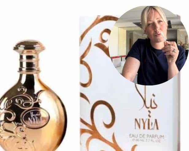I tried Nyla perfume