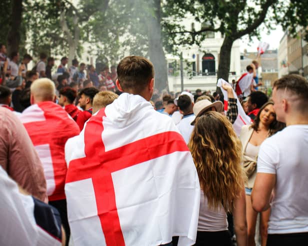 England football fans
