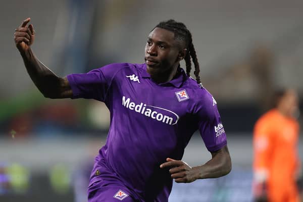 Moise Kean is the subject of interest from Man Utd.