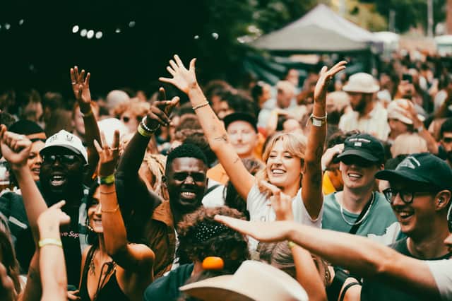 Crowd at Green Island Festival