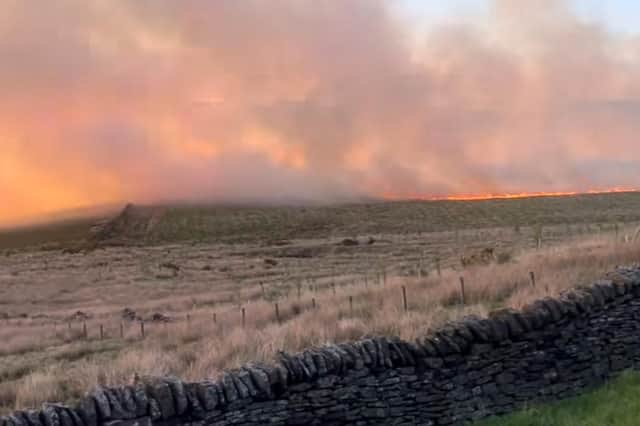 Six fire engines are currently in attendance.