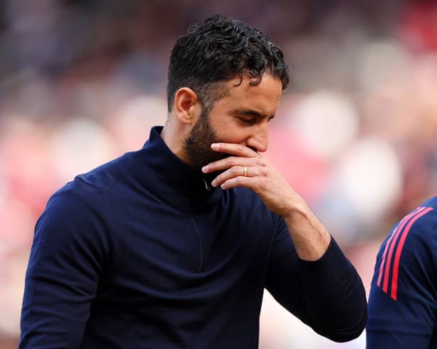 Ruben Amorim is under fresh pressure as Manchester United head coach