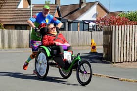 Stephan and Chloe at the Market Drayton 10K