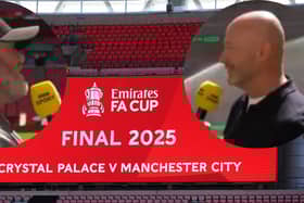 Man City face Crystal Palace in the FA Cup final on Saturday