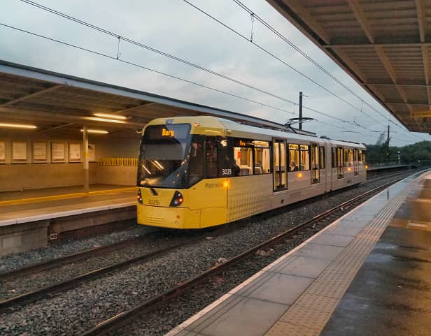 Metrolink tram to Bury.
