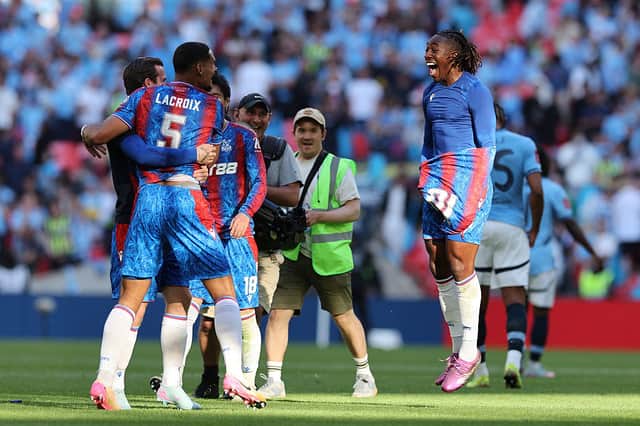 Eberechi Eze was the hero for Crystal Palace in the FA Cup final
