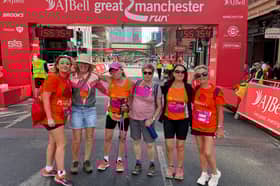 Angela and her team supporting Maggies