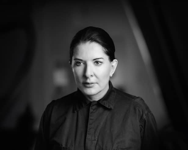 Marina Abramovic headshot