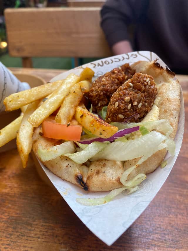 Gyros at Mala food court