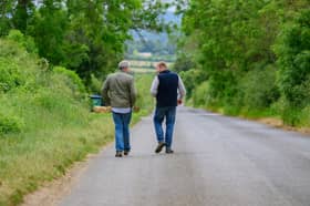 Jeremy Clarkson and Kaleb in Clarkson's Farm series 4