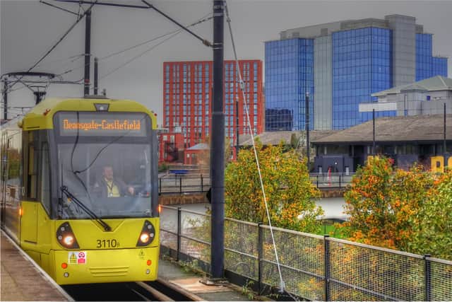 The Metrolink is one of the main ways in and out of Salford Quays from Manchester city centre, providing a vital link for residents and workers between the cities.