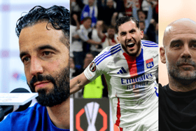 Rayan Cherki is attracting interest from Man Utd and Man City.