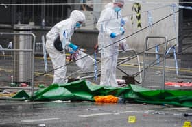 Four people who were injured when a car was driven into crowds at Liverpool’s Premier League victory parade can now be named