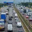 Motorists are being advised to swerve the M62 where possible after a crash has caused 60 minute delays on approach. 