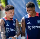 Jadon Sancho is due back at Manchester United next month