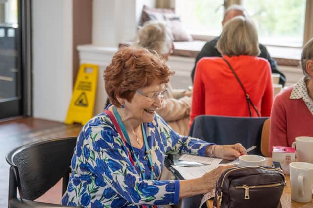 Mary Gifford has volunteered with blind people for 20 years