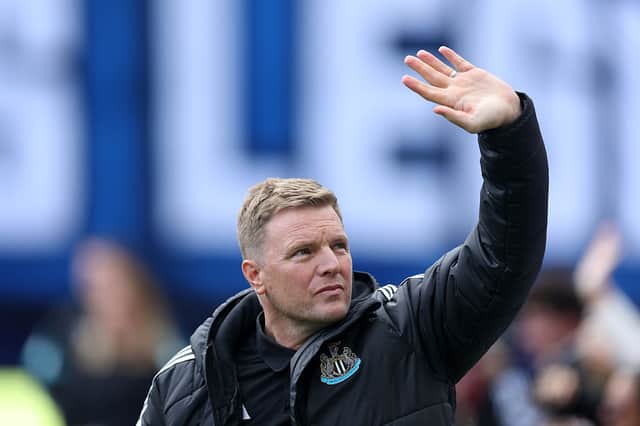 Newcastle manager Eddie Howe