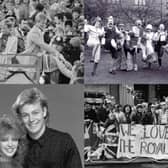 These were some of the most memorable moments in the 1980s, which united the nation