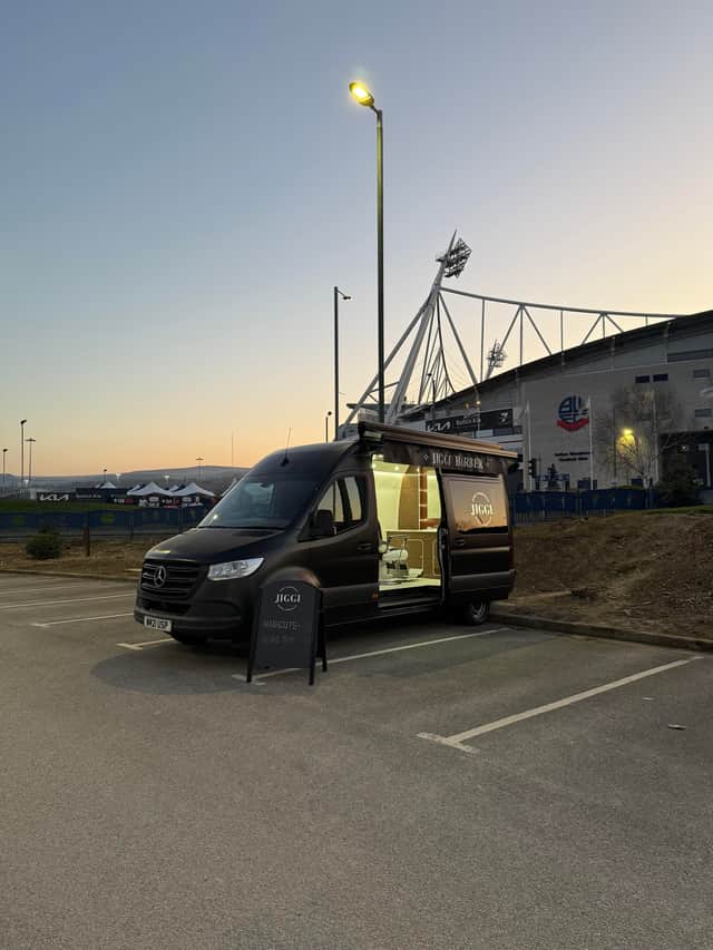 Jiggi's mobile barbershop