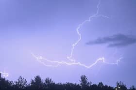 A weather warning for thunderstorms has been issued for Newcastle.