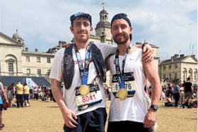David and Andrew raised £5.5K for Wigan and Leigh hospice