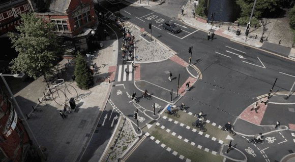 Cyclists say Manchester's Deansgate changes make it a ‘much nicer place to be’ so I got on my bike to try it