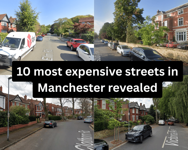 10 most expensive streets in Manchester