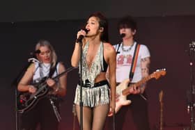 Olivia Rodrigo performing at BST Hyde Park on June 27th 2025. 