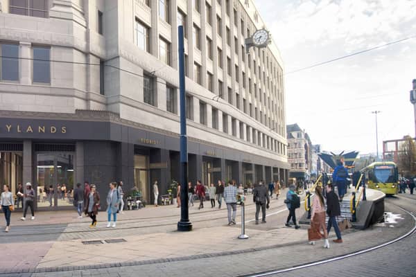 How the Rylands building in Market Street will look once the refurbishment is complete