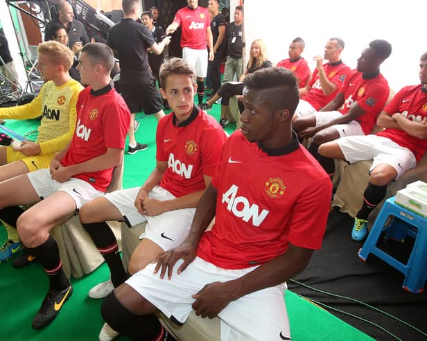 Wilfried Zaha featured for Manchester United in two pre-season tours but only made four competitive appearances for the club