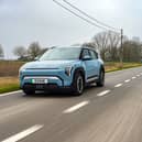 The EV3 is the smallest car in Kia's tech-filled line-up, but it's not actually all that small
