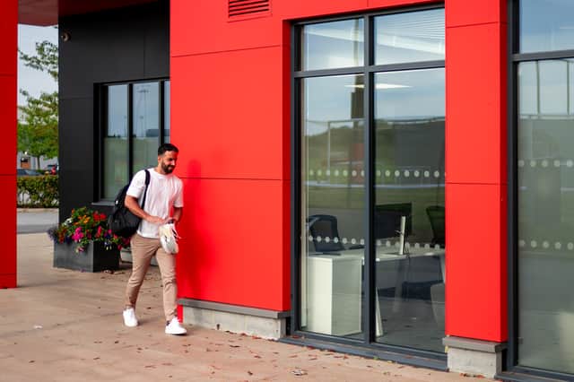 Head Coach Ruben Amorim of Manchester United returns for pre-season at Carrington Training Ground on July 04, 2025 in Manchester, England.
